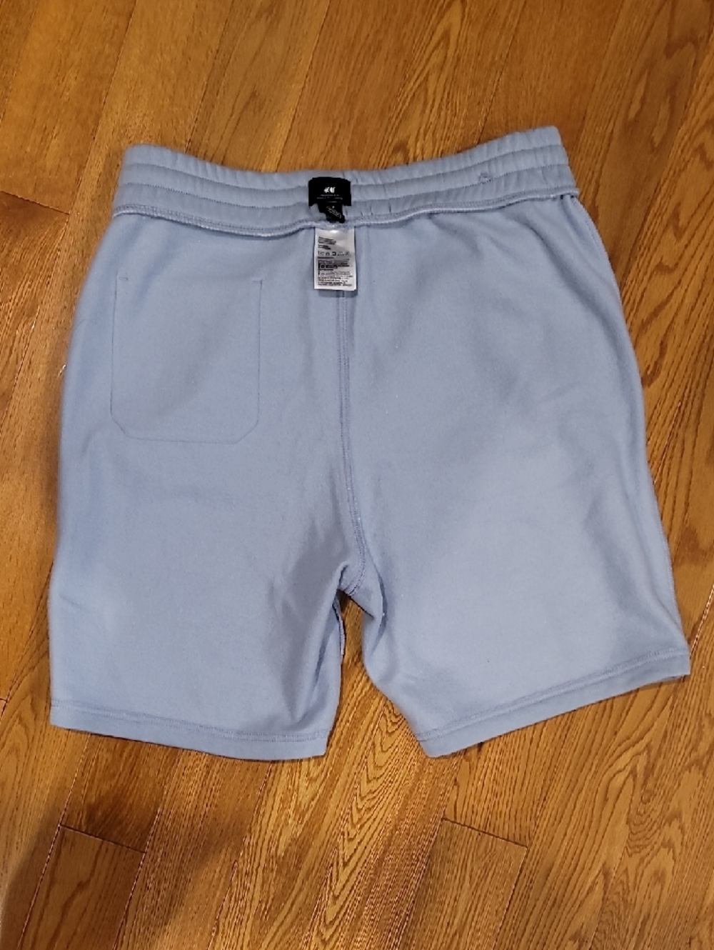 H&M Light Blue Athletic Drawstring Shorts - Picture 14 of 15